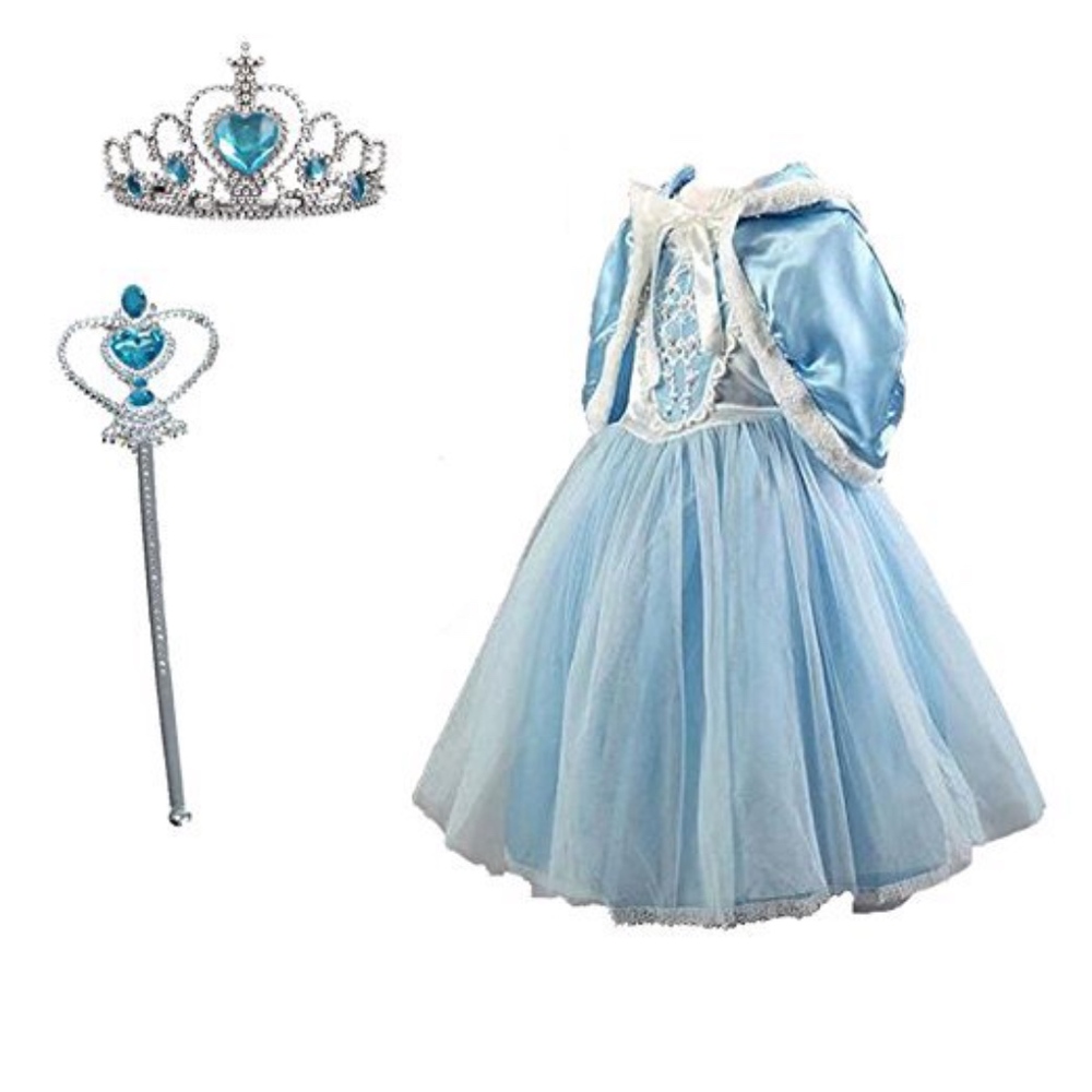 Tokyo-T Girls Princess Elsa Inspired Costume